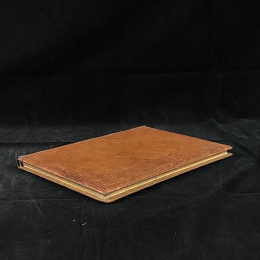 1848年 欧文琼斯 花朵与它们的千思万绪 10余幅精美套色版画 皮革浮雕艺术装帧精装16开 商品图1