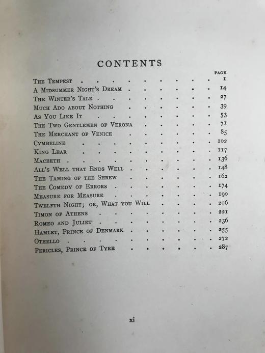 1909年 莎士比亚故事集 鬼才拉克姆12幅彩色手工贴图与大量黑白插图 漆布精装18开 商品图5