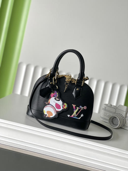 秋冬特惠💰860 原单LV M13670 尺寸：23.5×17.5×11.5cm ALMA BB 水波纹贝壳包 变码芯片 商品图0