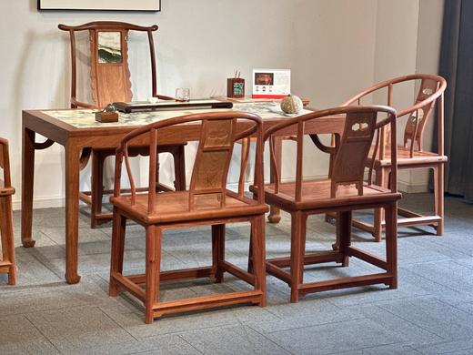 红桥红  家具严选  缅甸花梨（大果紫檀）【书房搭配】 商品图2