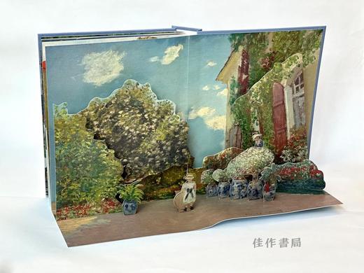 Monet: The Pop-Up Book / 莫奈立体书 商品图3