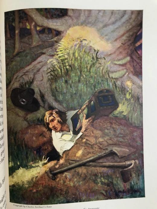 1927年 马里亚特《新森林的孩子们》 9幅彩色插图 漆布精装18开 商品图8