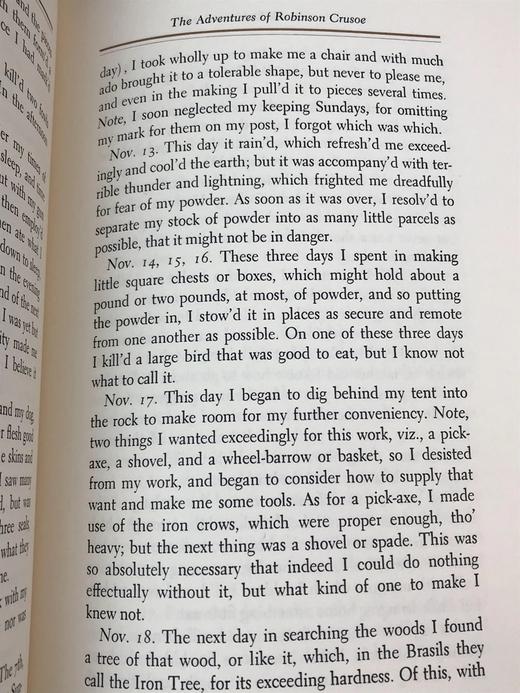 限量版！含藏书票 丹尼尔・笛福《鲁滨逊漂流记》 配插图 富兰克林图书馆豪华皮装本 商品图13