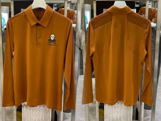 春新款男款长袖上衣来啦！渠道商出货🚚❗️原厂珠地功能面料，吸汗透气舒适！设计感十足，属于很典型的一款马克龙T恤，实在太好看啦！ 商品图3