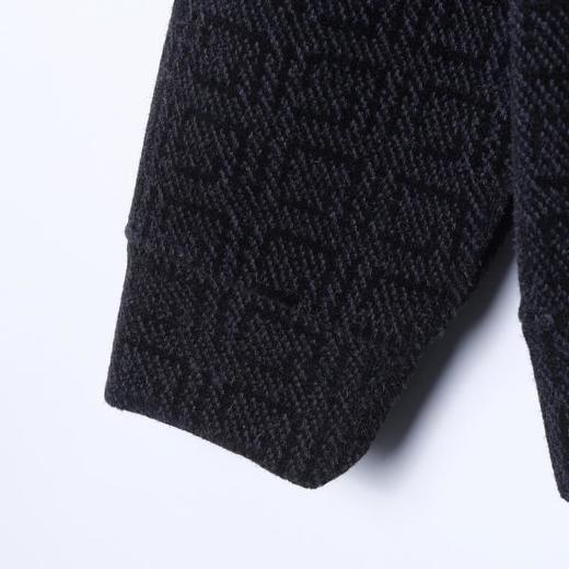 WY1571SDSA男士秋冬新款痞帅男装潮牌时尚撞色图形设计V领卫衣百搭舒适 商品图4