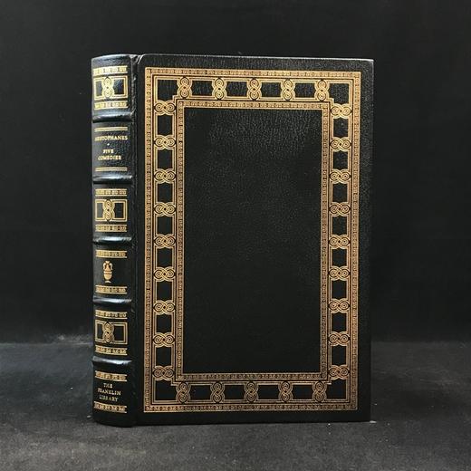 限量版！阿里斯托芬《阿里斯托芬：五部喜剧》富兰克林图书馆豪华皮装本 商品图0