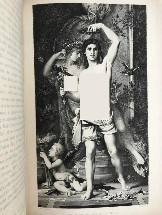 【法语】限量510册！1900年 古斯塔夫·莫罗画集 漆布精装16开 商品图9