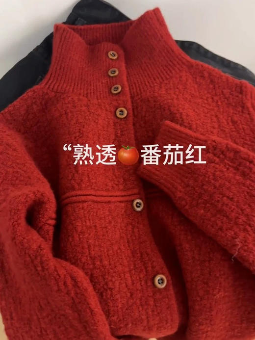 跨年红色毛衣 商品图2