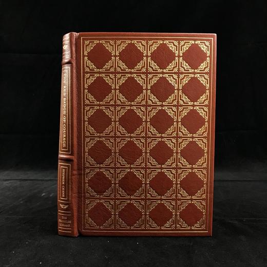 限量版！斯蒂芬・克莱恩《红色英勇勋章》 配插图 富兰克林图书馆豪华皮装本 商品图0