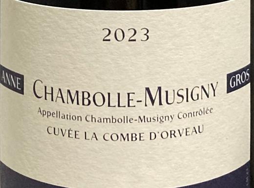 Domaine Anne Gros Chambolle-Musigny La Combe d'Orveau Rouge安娜格罗酒庄香波慕西尼犄角园干红葡萄酒2023 商品图0