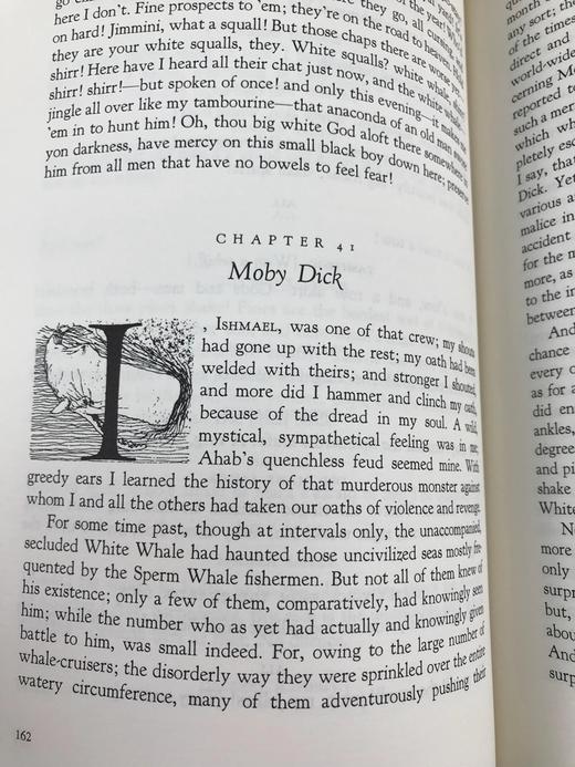 限量版！含藏书票 赫尔曼・梅尔维尔《白鲸》 配插图 富兰克林图书馆豪华皮装本 商品图7