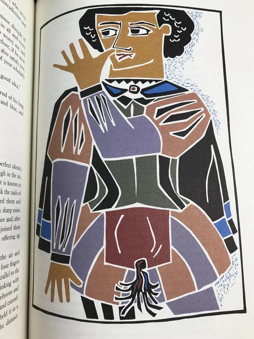 限量版！弗朗索瓦・拉伯雷《巨人传》 配插图 富兰克林图书馆豪华皮装本 商品图11