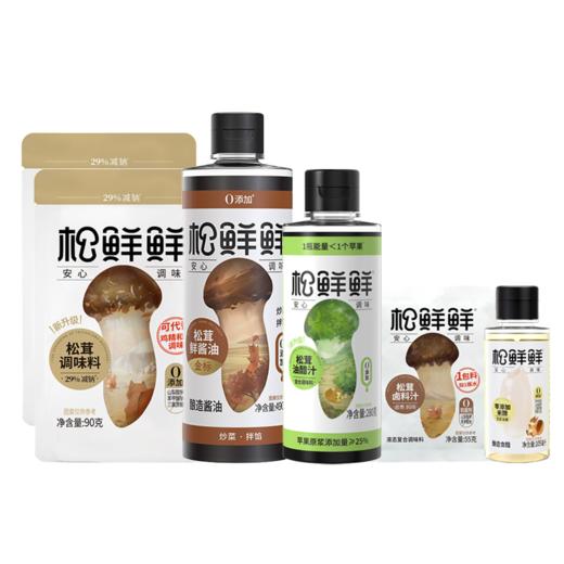 松鲜鲜自然赏味·臻选礼515g+595ml 商品图2