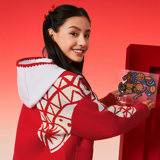 【新年福利款】UnderArmour安德玛儿童 针织开衫254231561--1月上新 商品图5