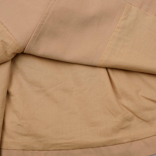 棉果果春季新品女童梭织斜纹甜美洋气卡其色翻领网纱风衣M122130226105 商品图6