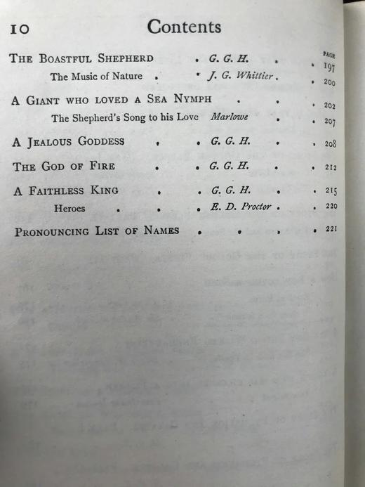 1912年 希腊与罗马传奇故事集 16幅插图 全真皮精装36开 商品图5