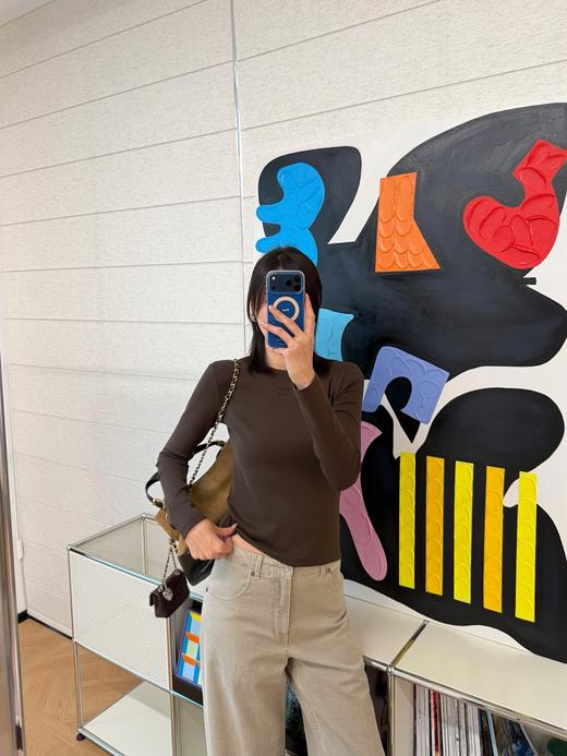 赛琳 最新款 基础弹力长袖打底衫(KX*MM) 商品图9