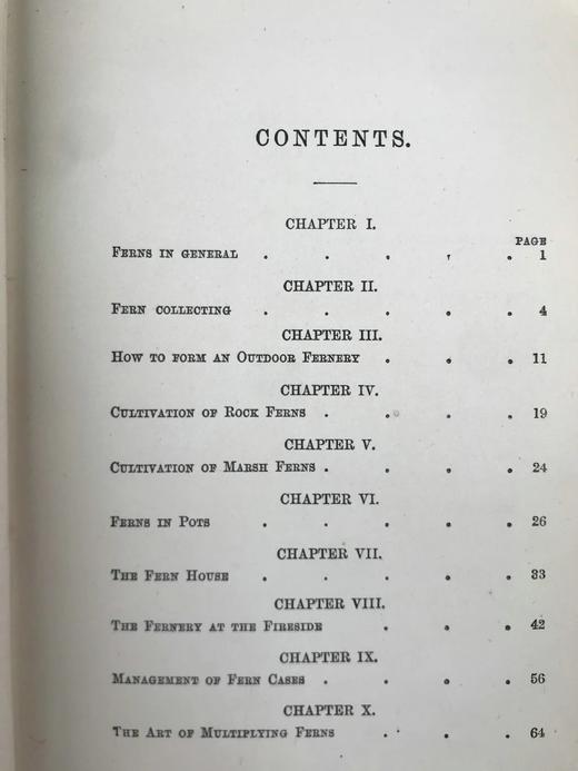 1881年 蕨类植物园艺指南 数十幅插图（含彩色） 漆布精装32开 商品图4