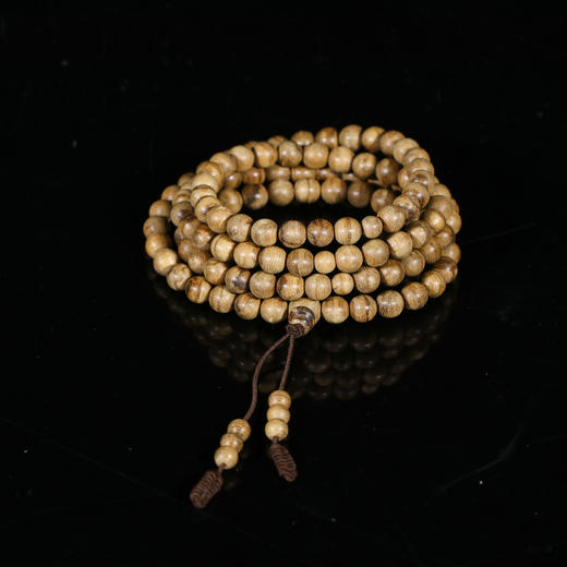 AN1224-28 加里曼丹九分沉念珠 6.3mm * 108颗 13g多 商品图0