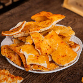 热卖！超值3袋装！临唯 纯碱烤馍片片 配料干净 酥脆可口 酥而不油 麦香浓郁 500g/包