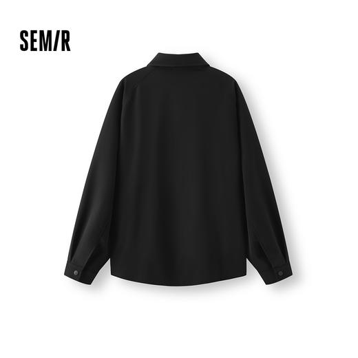 都市护身服|商场同款森马夹克男春季纯色衬衫外套2026款三防上衣 商品图1