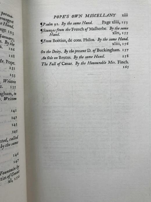 NonesuchPress限量750册编号5！1935年 蒲柏自选杂诗集 漆布精装16开 商品图5