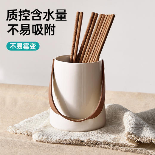 [屁侠推荐]MAYNOS 鸡翅木福筷礼盒 福“筷”到家 10双装 天然鸡翅木 无漆无蜡 精致礼盒包装 商品图3