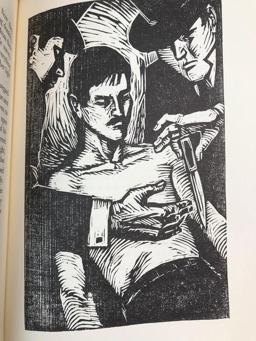 限量版！含藏书票 弗兰茨・卡夫卡《审判》配插图 富兰克林图书馆豪华皮装本 商品图8