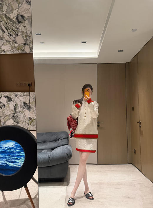 香奈儿 早春新款学院风针织衫(TM) 商品图6