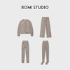ROMI STUDIO“花纱羊毛混纺三件套”羊毛宽松圆领针织衫 RWDSST1931 商品缩略图0