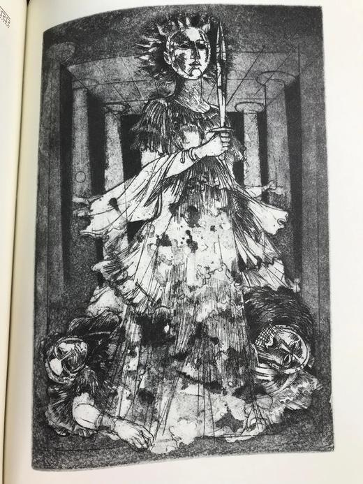 限量版！含藏书票 埃斯库罗斯《俄瑞斯忒亚》 配插图 富兰克林图书馆豪华皮装本 商品图11