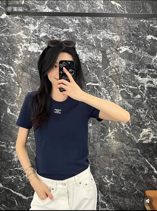 赛琳 最新品 凯旋门半袖打底T恤(KX*MM) 商品图3