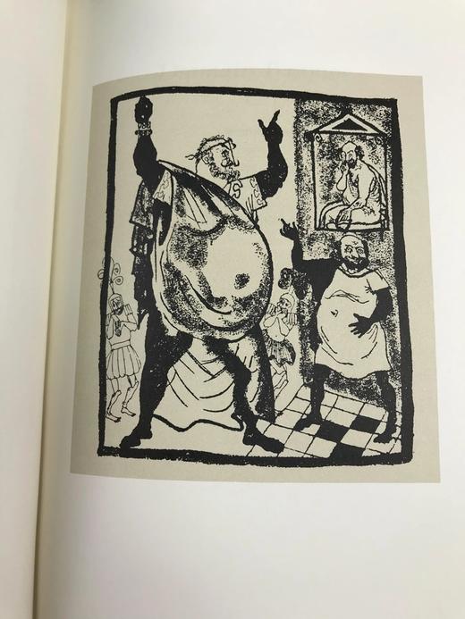 限量版！阿里斯托芬《阿里斯托芬五部喜剧》 配插图 富兰克林图书馆豪华皮装本 商品图5