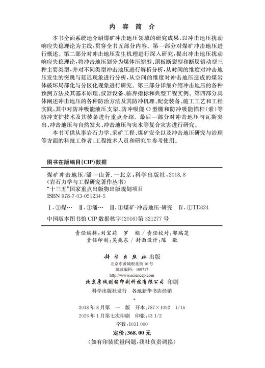 煤矿冲击地压 商品图2