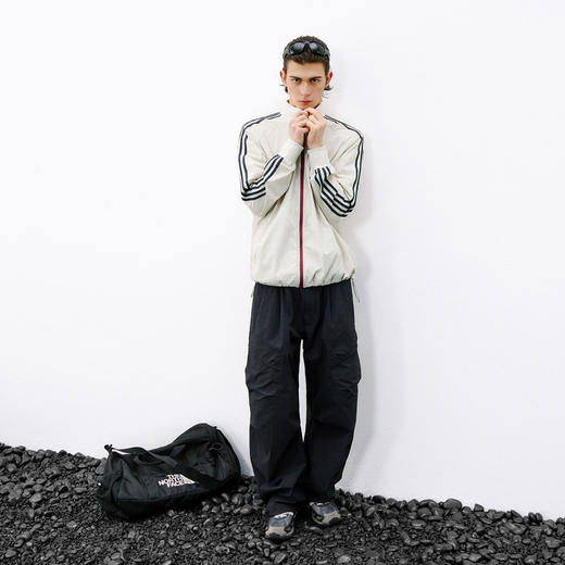 714street美式复古条纹撞色夹克2026春季凉感防晒情侣运动外套男 商品图4