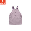 棉果果春季新品女童斜纹纯棉紫色背带裙M122703226127 商品缩略图3