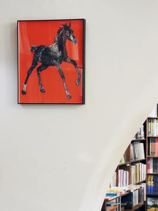 侯炜国限量版画  黑马（限量款签名带版号） 商品图2