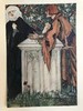 1914年 威廉·莫里斯早期诗集 弗洛伦斯·哈里森16幅彩色手工贴图 漆布精装16开 商品缩略图7