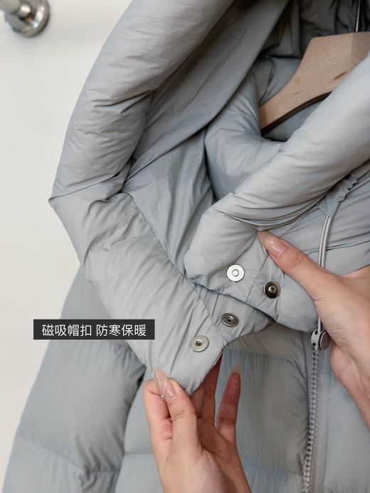 【多妈团购 冰淇淋泡芙羽绒服】 超足鸭绒量，90绒！高克重羽绒 蓬松柔软，极简 时髦~遮肉又显瘦  德国防绒针，防钻绒缝制，防跑绒内胆-汉羽 商品图7