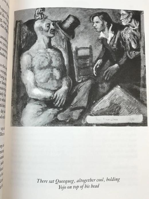 赫尔曼・梅尔维尔《白鲸记》配多幅精美彩色插图 豪华皮装 商品图8