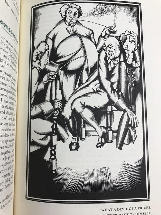 限量版！含藏书票 劳伦斯・斯特恩《项狄传》 配插图 富兰克林图书馆豪华皮装本 商品图9