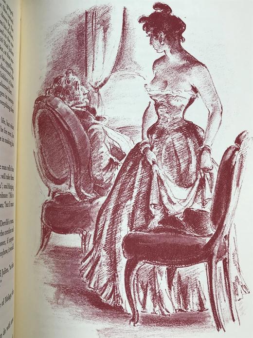 司汤达《红与黑》配多幅精美彩色插图 豪华皮装 商品图7