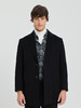 callisto黑色羊毛羊绒混纺大衣 商品缩略图0