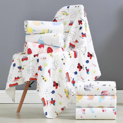 丽岩 六层纯棉纱布浴巾 110*110尺寸（350124） 商品图4