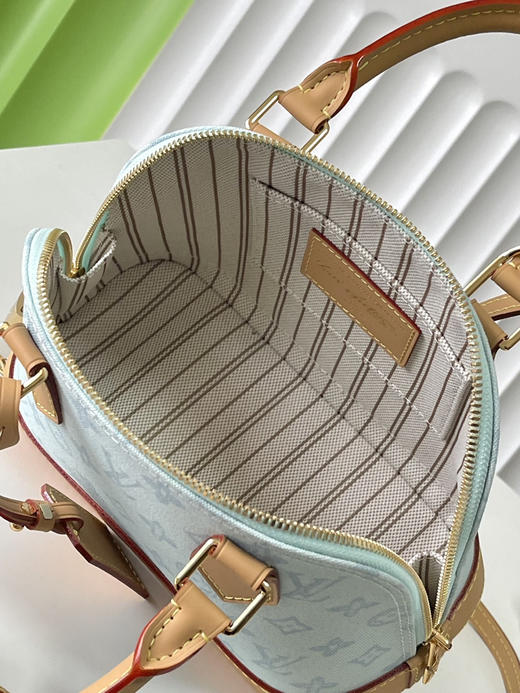 秋冬特惠💰820 原单LV M27526 尺寸：23.5×17.5×11.5cm ALMA BB 彩色贝壳包 变码芯片 商品图7