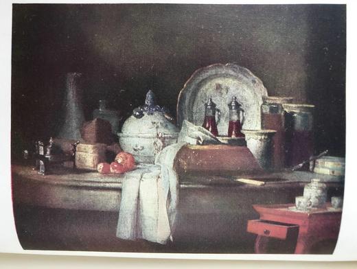 约20世纪早期 夏尔丹与弗拉戈纳尔传 16幅彩色插图 全真皮精装32开 商品图2