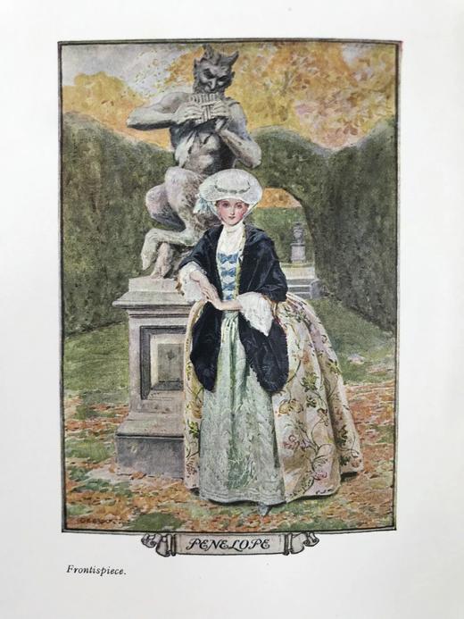 1913年 法诺尔《尊敬的塔维什先生》 C·E·布洛克8幅彩色插图 漆布精装32开 商品图2