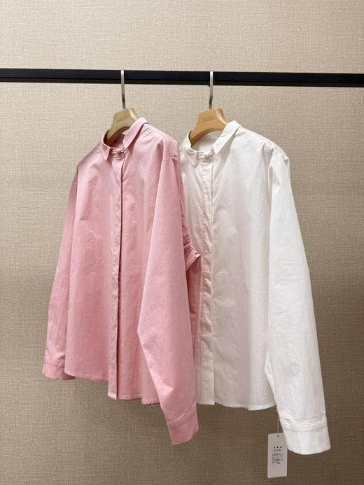 精梳棉设计风衬衣 商品图3