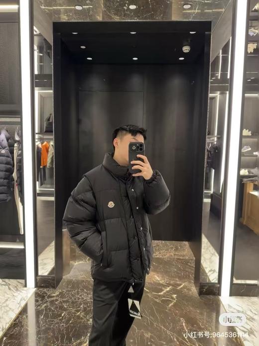 一衣四穿可拆卸袖双面穿蒙口鹅绒羽绒服 商品图1