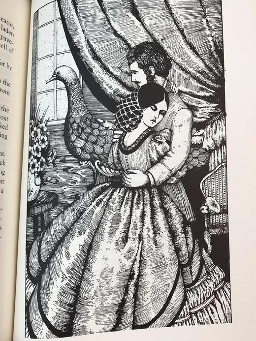 限量版！居斯塔夫・福楼拜《包法利夫人》 配插图 富兰克林图书馆豪华皮装本 商品图9